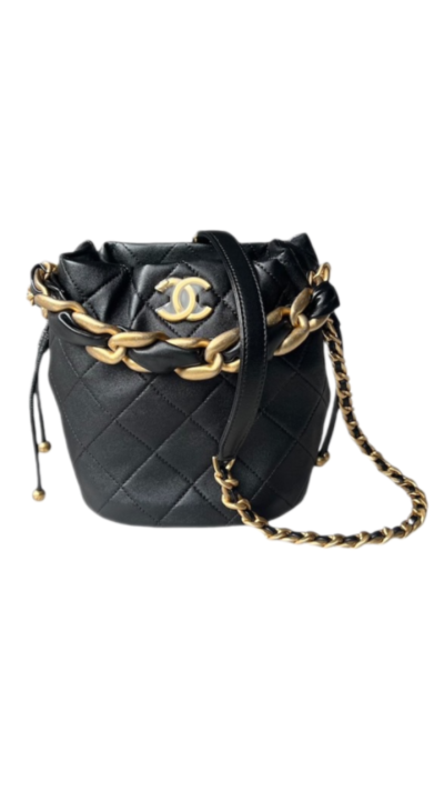 Drawstring Bucket Bag