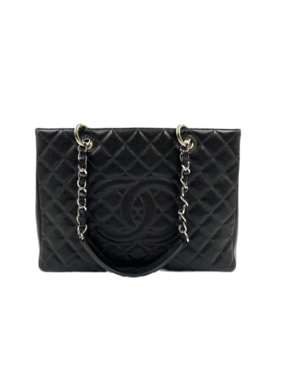 CHANEL GST CAVIAR BLACK SHW