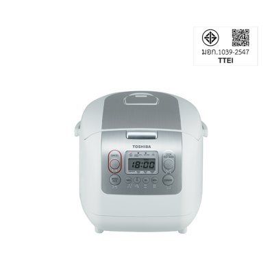โตชิบา 1.0 ลิตร หม้อหุงข้าว ระบบดิจิตอล รุ่น RC-10NMF(WT)