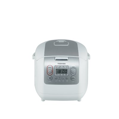 โตชิบา 1.0 ลิตร หม้อหุงข้าว ระบบดิจิตอล รุ่น RC-10NMF(WT)