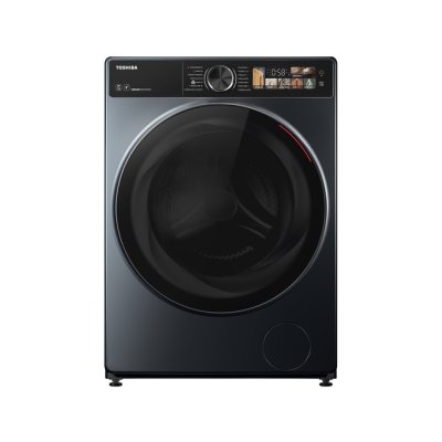 โตชิบา 13/8 กก. เครื่องซัก-อบผ้าฝาหน้า รุ่น TWD-T25BZP140MWT(MG)
