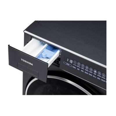 โตชิบา 15/9 กก. เครื่องซัก-อบผ้าฝาหน้า รุ่น TWD-T35BP160MWT(MG)