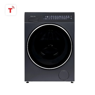 โตชิบา 15/9 กก. เครื่องซัก-อบผ้าฝาหน้า รุ่น TWD-T35BP160MWT(MG)