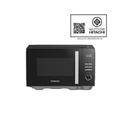 HITACHI รุ่น HMR-DG2413 BK New Microwave Oven Combination อุ่นและย่าง 24 L