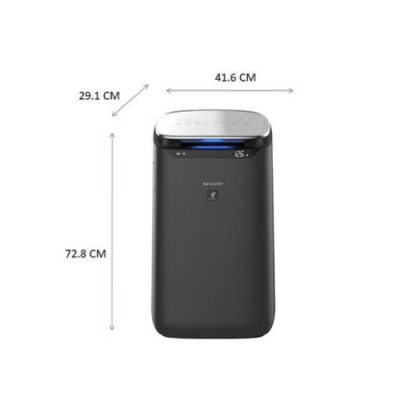 SHARP เครื่องฟอกอากาศ รุ่น FP-J80TA-H ขนาด 62.ตร.ม