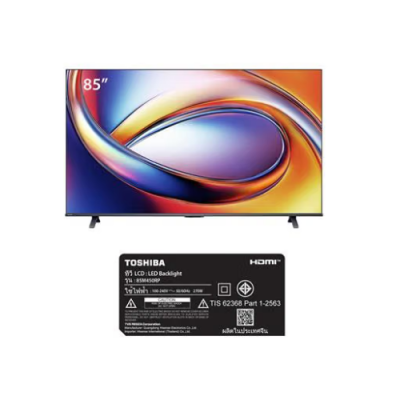 TOSHIBA QLED Smart TV รุ่น 85M450RP ขนาด 85 นิ้ว