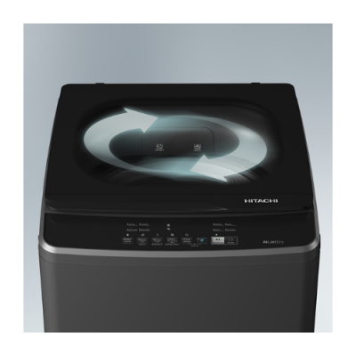 HITACHI เครื่องซักผ้าฝาบน รุ่น LTL 10M00 GG 10 กก. สีเทา