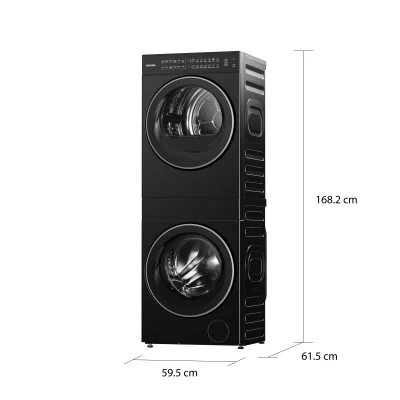 TOSHIBAเครื่องซัก-อบผ้าฝาหน้า 13/9 กก.TW-T40BZP140MWT(KK)