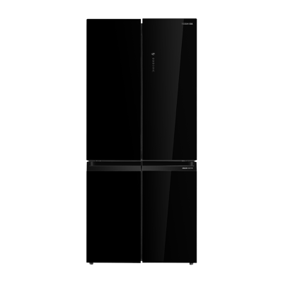 โตชิบา 18.2 คิว ตู้เย็นหลายประตู รุ่น GR-RF677WI-PGTH(22) (สีกระจกดำ)
