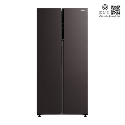 โตชิบา 16.2 คิว ตู้เย็น ไซด์ บาย ไซด์ รุ่น GR-RS600WI-PMT(37)