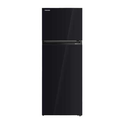 โตชิบา 16.3 คิว ตู้เย็น 2 ประตู รุ่น GR-RT624WE-PGT(22) (สีกระจกดำ)