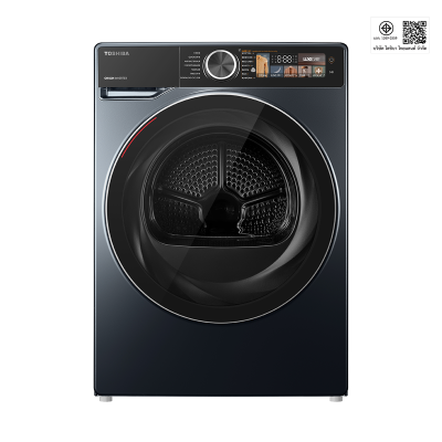 โตชิบา 10 กก. เครื่องอบผ้า รุ่น TD-T25BS110HWT(MG) เทคโนโลยี HEAT PUMP