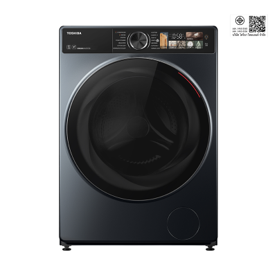 โตชิบา 13 กก. เครื่องซักผ้าฝาหน้า รุ่น TW-T25BZP140MWT(MG)