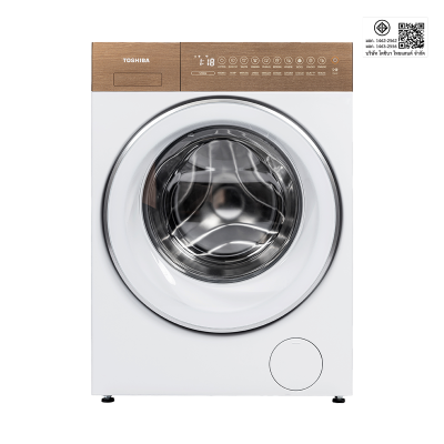 โตชิบา 10.5 กก. เครื่องซักผ้าฝาหน้า รุ่น TW-T37BZP115MWT(WT)