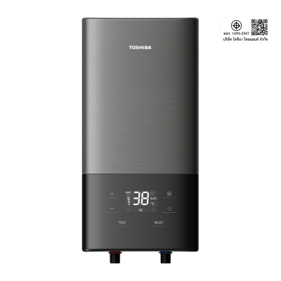 โตชิบา เครื่องทำน้ำอุ่น 3800 วัตต์ รุ่น TWH-38EXNTH(T)