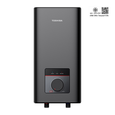 โตชิบา เครื่องทำน้ำอุ่น 3800 วัตต์ รุ่น TWH-38MFNTH(K)-CB