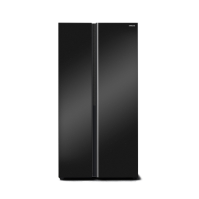 HITACHI ตู้เย็น SIDE BY SIDE รุ่น  HRSN9713ESAGBKTH 23.1 คิว อินเวอร์เตอร์ กระจกดำ