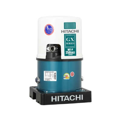 HITACHI เครื่องปั๊มน้ำ รุ่น WT-P250GX2 250 วัตต์ สีขาว