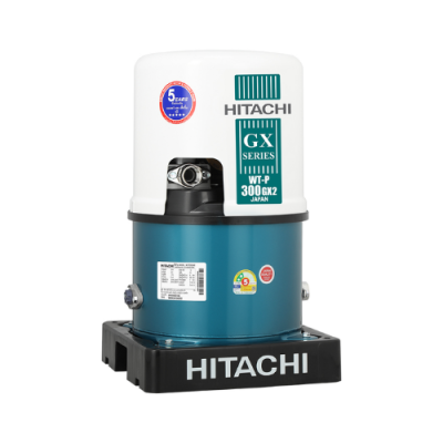 HITACHI เครื่องปั๊มน้ำ รุ่น WT-P300GX2 ขาว 300 วัตต์ ทันสมัย