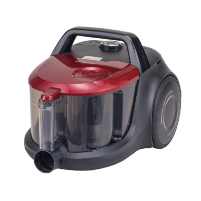 HITACHI  เครื่องดูดฝุ่นแบบกล่อง รุ่น CV-SM20C สีดำ/แดง