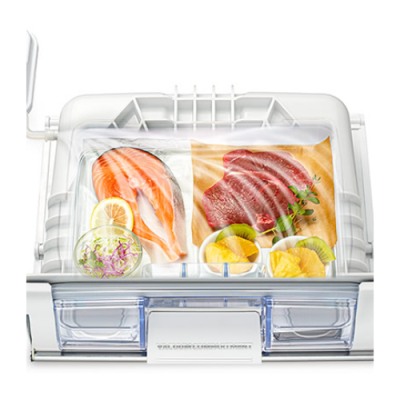 HITACHI ตู้เย็น MULTI DOOR รุ่น R-WB640VF GMG 20.1 คิว กระจกเทา อินเวอร์เตอร์