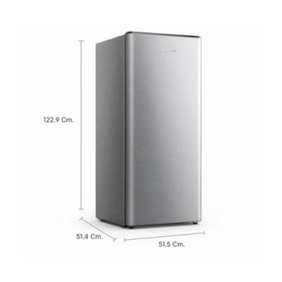 Hisense ตู้เย็น 1ประตู รุ่น RR239D4TGN ขนาด 6.5 Q สีเงิน