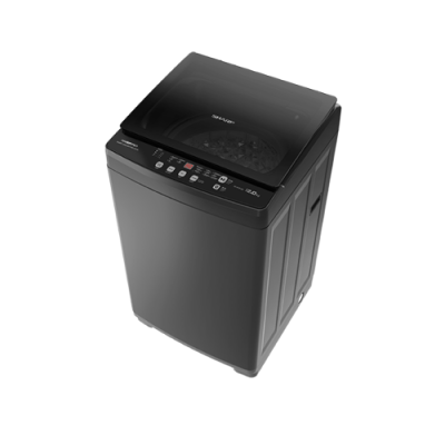SHARP เครื่องซักผ้าฝาบน รุ่น ES-W12X-GY 12 Kg