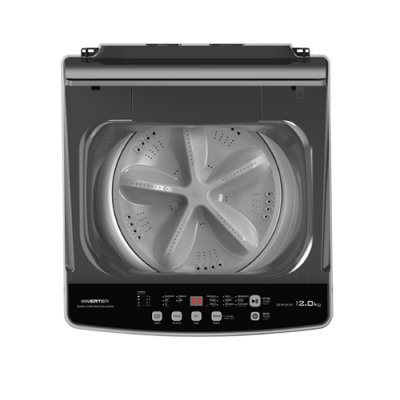 SHARP เครื่องซักผ้าฝาบน รุ่น ES-W12X-GY 12 Kg