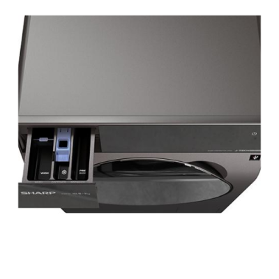 SHARP เครื่องซักอบผ้าฝาหน้าอินเวอร์เตอร์ ความจุ ซัก10.5 อบ 7 กิโล รุ่น ES-DK1054PT-S