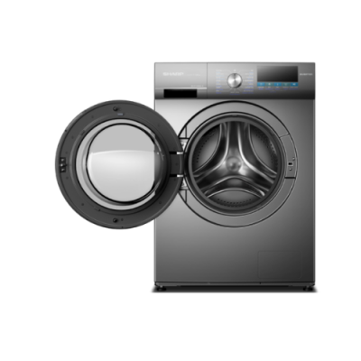 SHARP เครื่องซักผ้าฝาหน้าอัตโนมัติ Ever Clean Series ขนาด 11 Kg รุ่น ES-F110XKS-G