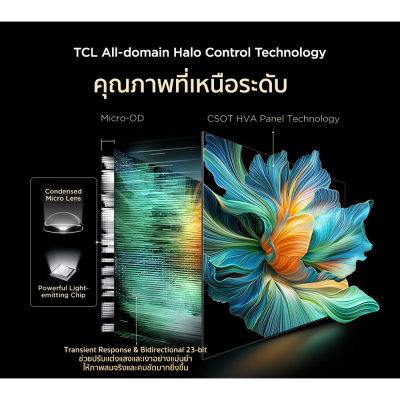 TCL 98Q6C TV ขนาด 98นิ้ว 4K QD-Mini LED