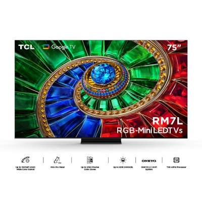 TCL 75RM7L ทีวี 75 นิ้ว 4K RGB-Mini LED