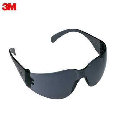 แว่นตานิรภัย VIRTUA (สีดำ) กันรอย 3M