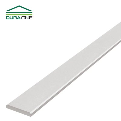 ไม้ระแนง เรียบ/ลบมุม 3"x3ม.สีซีเมนต์ ดูร่าวัน