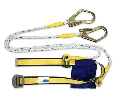 เข็มขัดนิรภัยครึ่งตัว 2ขอ RY-SB009