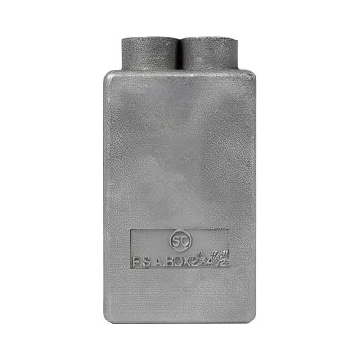 F.S. BOX 2"x4" 1/2" FSS