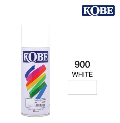 สีสเปรย์ KOBE #900 WHITE