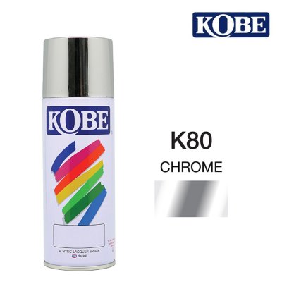 สีสเปรย์ KOBE #K80 CHROME