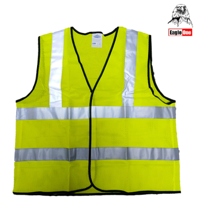 เสื้อจราจรสะท้อนแสง MSF-002-LสีเขียวEAGLE