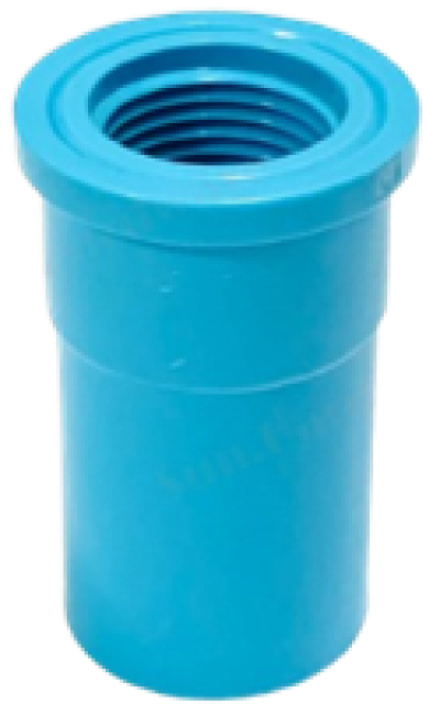 ต่อตรงก.ใน PVC 4"