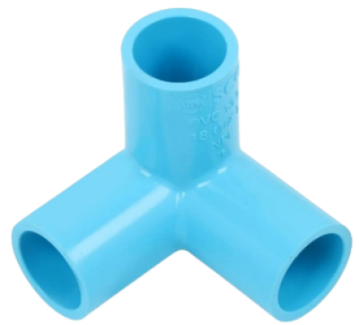 สามทางตั้งฉาก PVC 3/4"