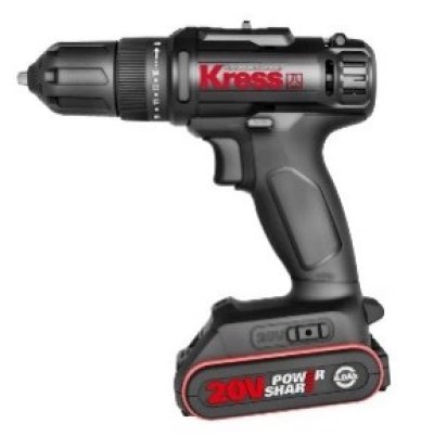 สว่านไร้สาย 20V 10mm.2.0ah KU210 Kress.