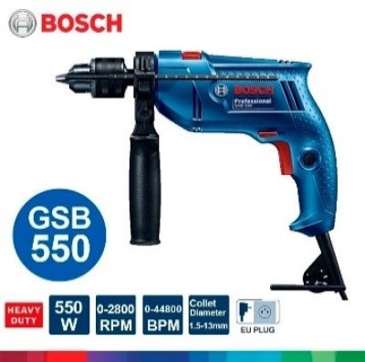 สว่านกระแทก 1/2" GSB550 BOSCH
