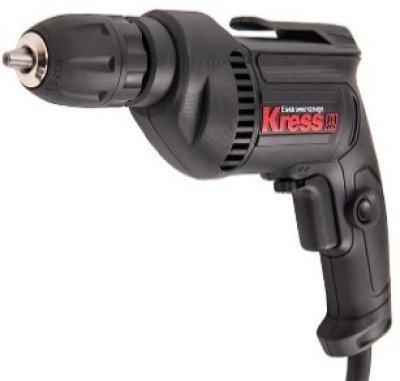 สว่านไฟฟ้า 3/8"(10mm.) KU110.1 500W+อุปกรณ์เสริม Kress