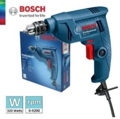 สว่านไฟฟ้า 1/4"(6mm.)GBM320 BOSCH