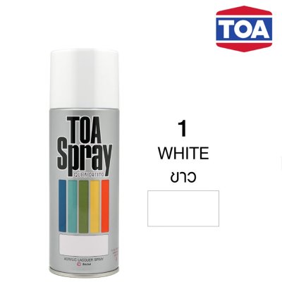 สีสเปรย์ TOA 001 WHITE