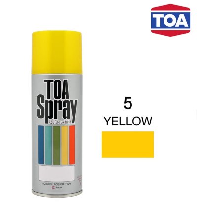 สีสเปรย์ TOA 005 YELLOW