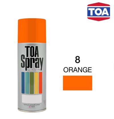 สีสเปรย์ TOA 008 ORANGE