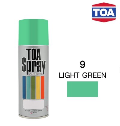 สีสเปรย์ TOA 009 LIGHT GREEN