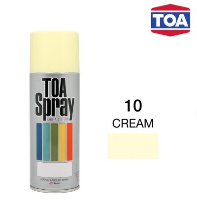 สีสเปรย์ TOA 010 CREAM